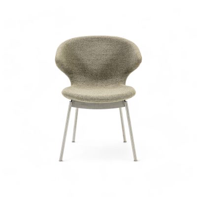 Ella Dining Chair with Tubular Legs - Gessato Design Store