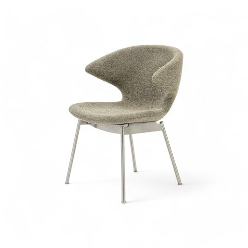 Ella Dining Chair with Tubular Legs - Gessato Design Store