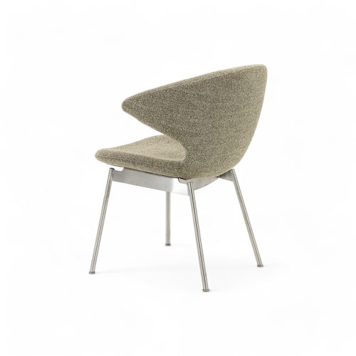 Ella Dining Chair with Tubular Legs - Gessato Design Store