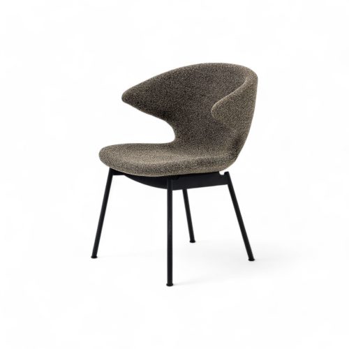 Ella Dining Chair with Tubular Legs - Gessato Design Store