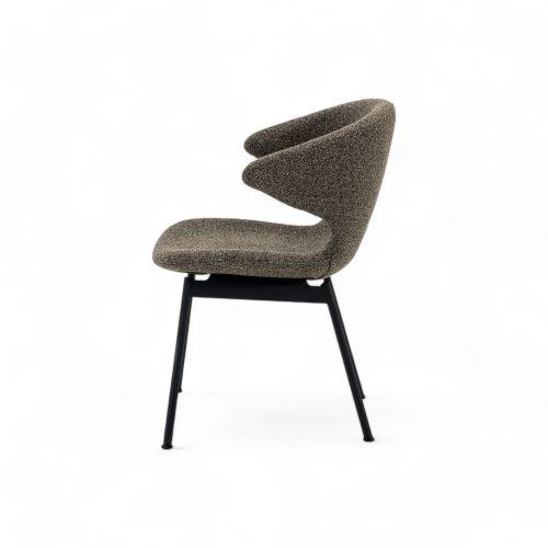 Ella Dining Chair with Tubular Legs - Gessato Design Store