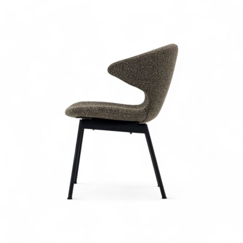 Ella Dining Chair with Tubular Legs - Gessato Design Store