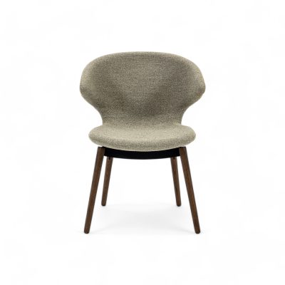Ella Dining Chair with Wood Legs - Gessato Design Store