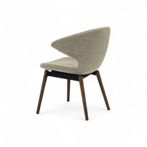 Ella Dining Chair with Wood Legs - Gessato Design Store