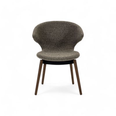 Ella Dining Chair with Wood Legs - Gessato Design Store