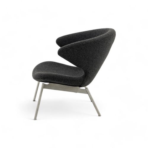 Ella Lounge Chair, Tubular Legs - Gessato Design Store