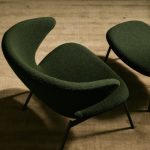 Ella Lounge Chair, Tubular Legs - Gessato Design Store
