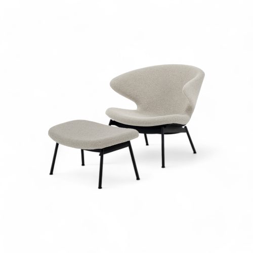 Ella Lounge Chair, Tubular Legs - Gessato Design Store