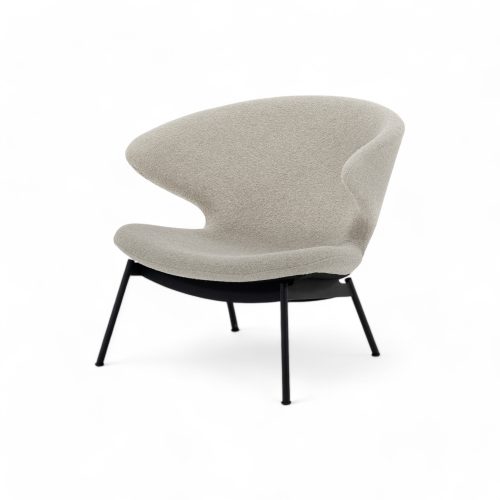 Ella Lounge Chair, Tubular Legs - Gessato Design Store