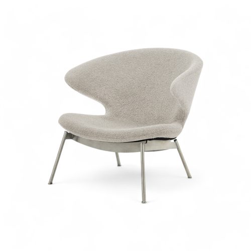 Ella Lounge Chair, Tubular Legs - Gessato Design Store