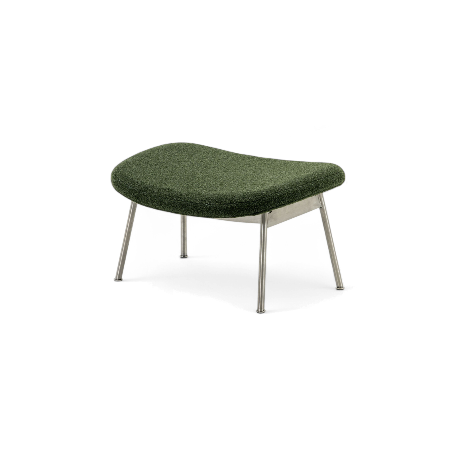 Ella Ottoman with Tubular Legs - Gessato Design Store