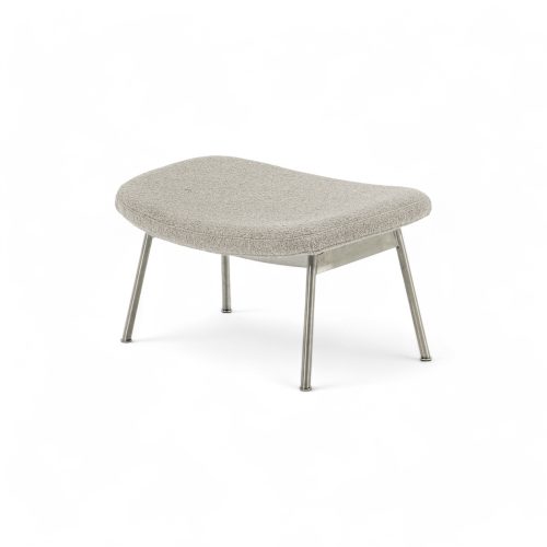 Ella Ottoman with Tubular Legs - Gessato Design Store