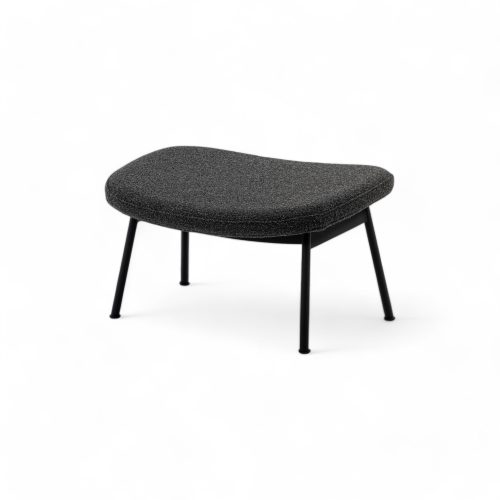 Ella Ottoman with Tubular Legs - Gessato Design Store