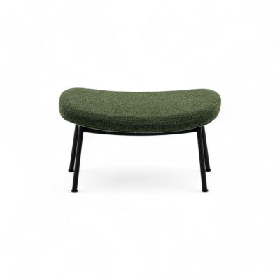 Ella Ottoman with Tubular Legs - Gessato Design Store