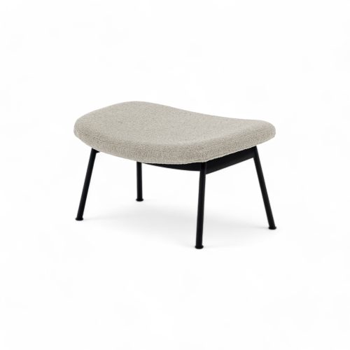 Ella Ottoman with Tubular Legs - Gessato Design Store