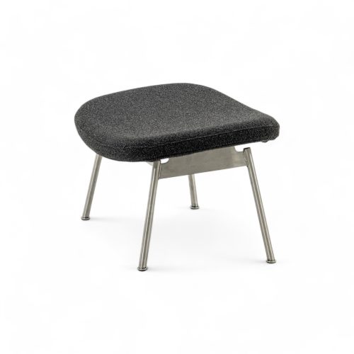 Ella Ottoman with Tubular Legs - Gessato Design Store