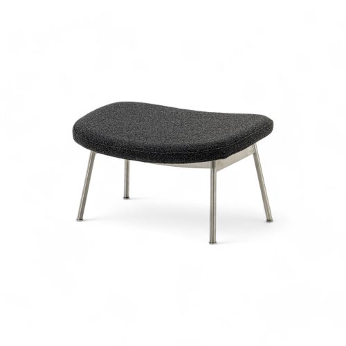 Ella Ottoman with Tubular Legs - Gessato Design Store