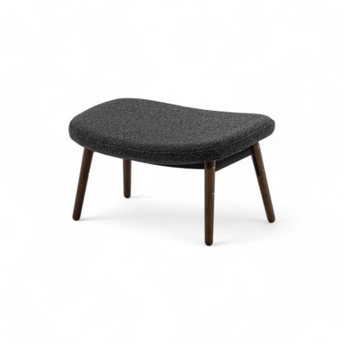 Ella Ottoman with Wood Legs - Gessato Design Store