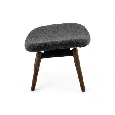Ella Ottoman with Wood Legs - Gessato Design Store