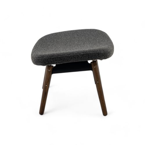 Ella Ottoman with Wood Legs - Gessato Design Store