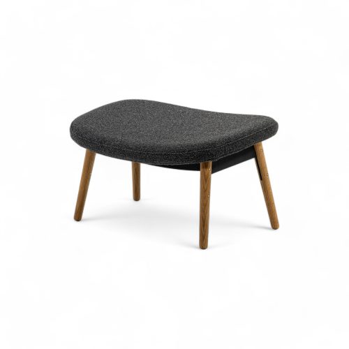 Ella Ottoman with Wood Legs - Gessato Design Store