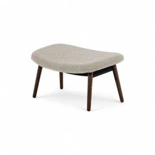 Ella Ottoman with Wood Legs - Gessato Design Store