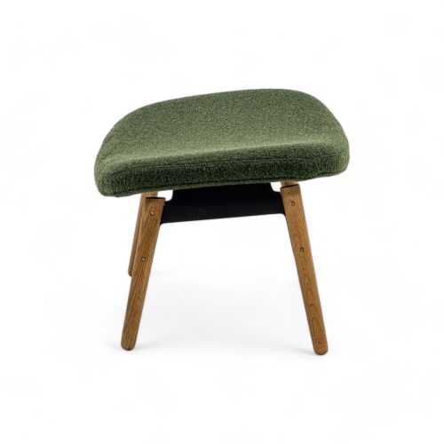 Ella Ottoman with Wood Legs - Gessato Design Store