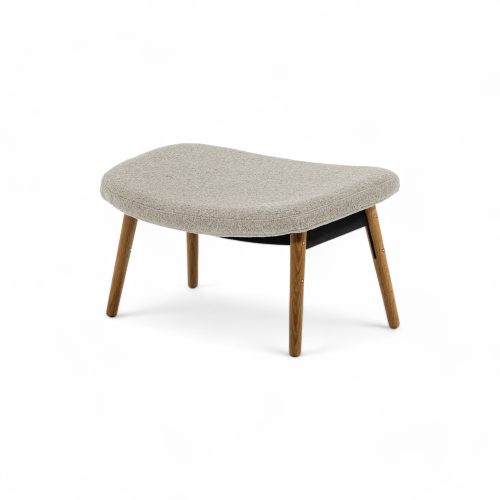 Ella Ottoman with Wood Legs - Gessato Design Store