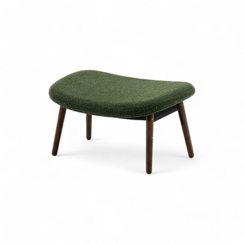 Ella Ottoman with Wood Legs - Gessato Design Store