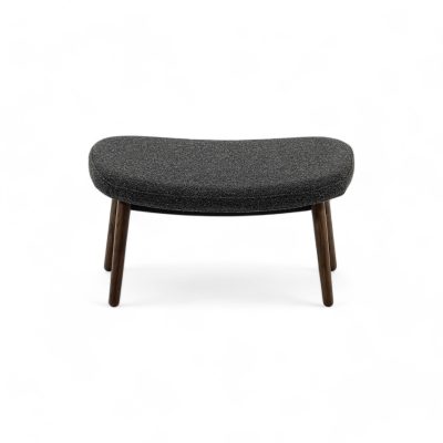 Ella Ottoman with Wood Legs - Gessato Design Store