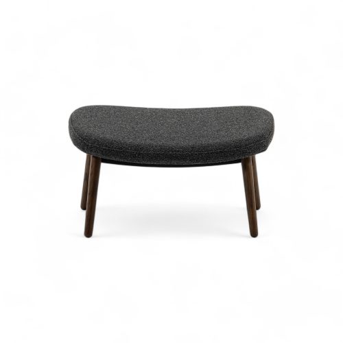 Ella Ottoman with Wood Legs - Gessato Design Store