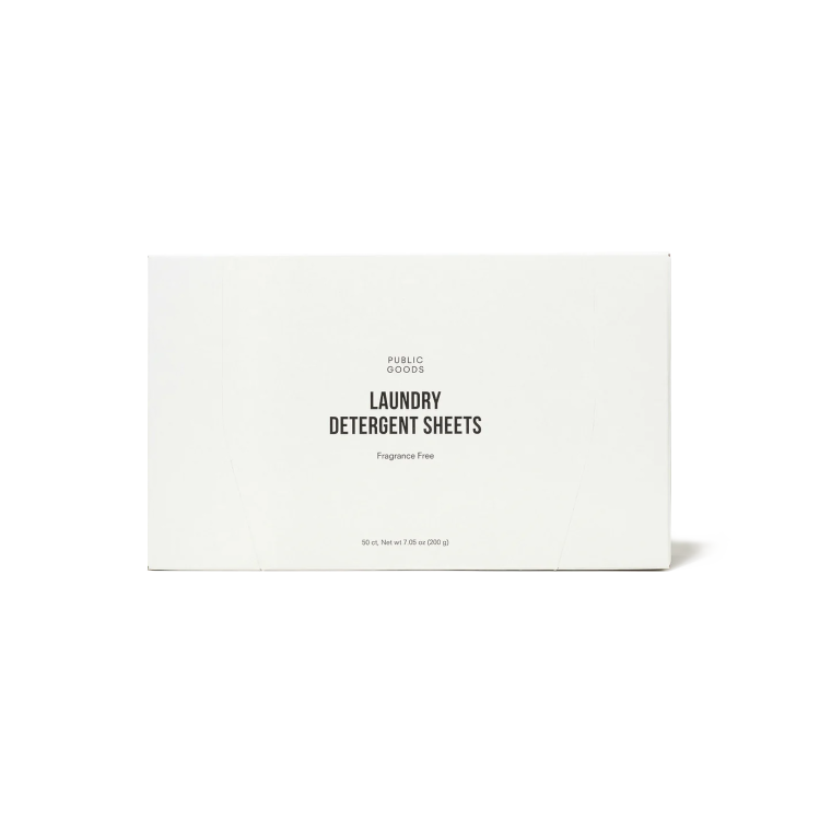 Eco-Friendly Fragrance-Free Laundry Detergent Sheets - Gessato Design Store