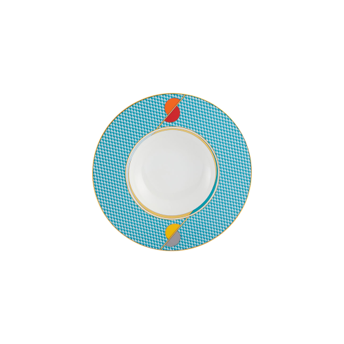 Futurismo Soup Plate - Gessato Design Store