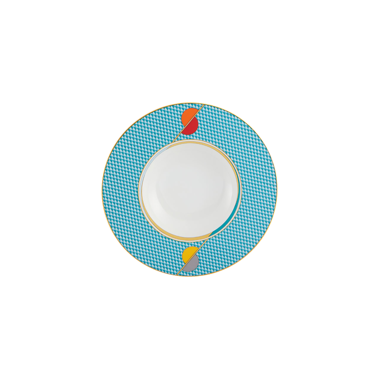 Futurismo Soup Plate