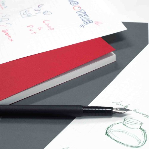 Kakimori Notepad, Red - Gessato Design Store