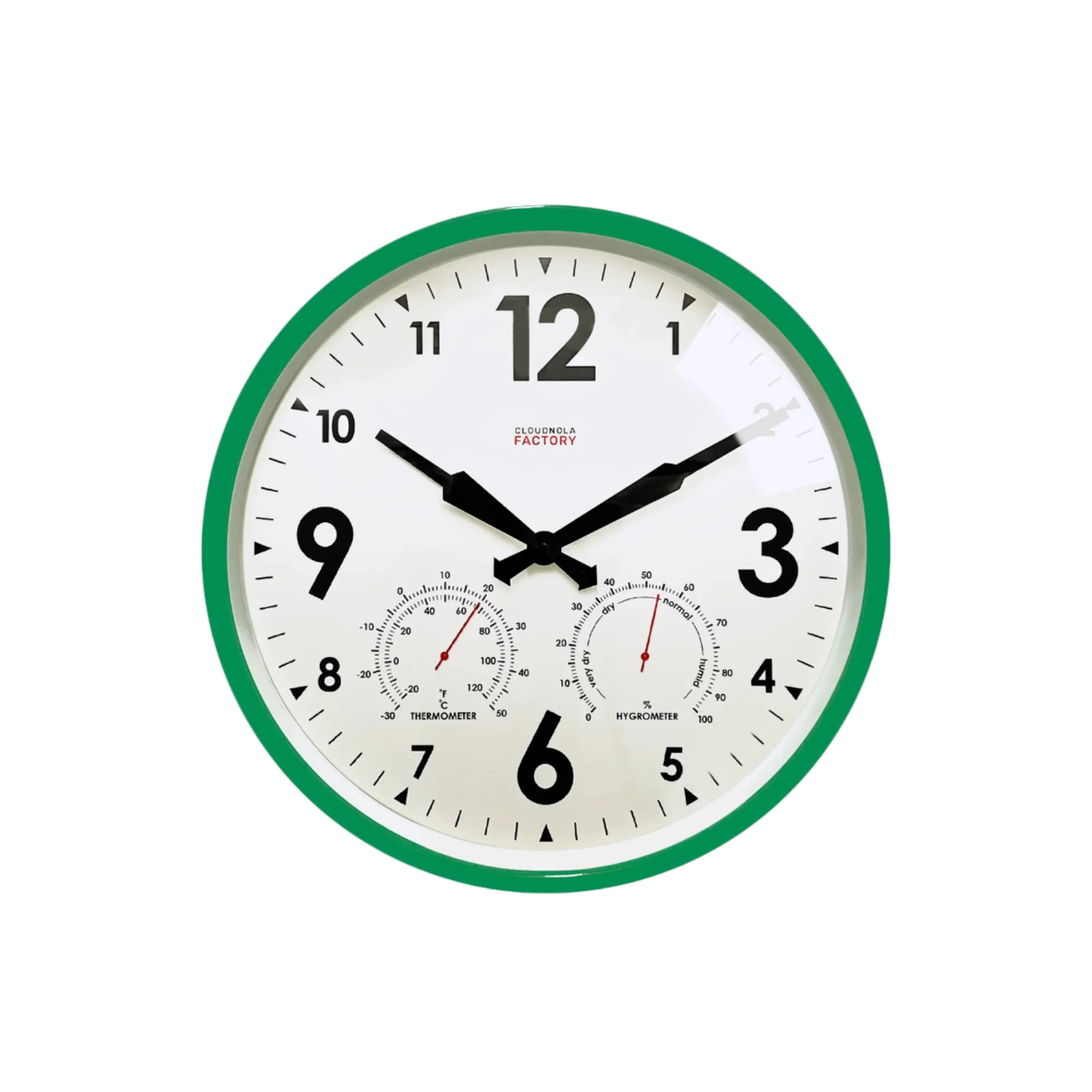 Outdoor Green Clock - Gessato Design Store