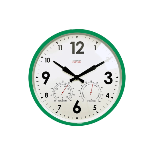 Outdoor Green Clock - Gessato Design Store