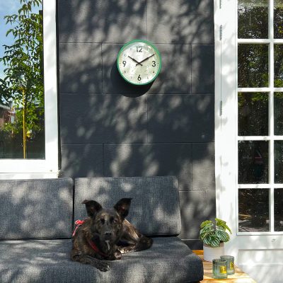 Outdoor Green Clock - Gessato Design Store