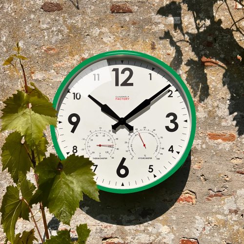 Outdoor Green Clock - Gessato Design Store