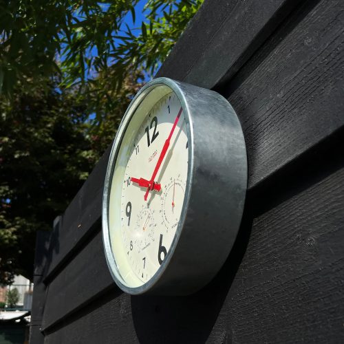 Outdoor Zinc Clock - Gessato Design Store