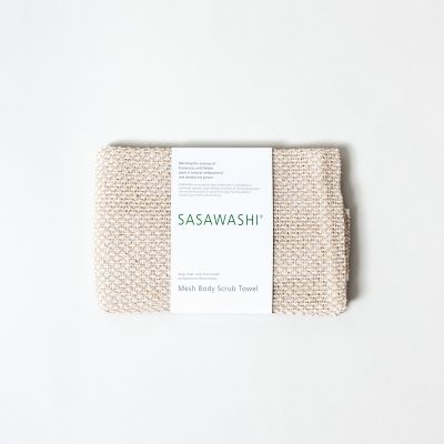 Sasawashi Mesh Body Scrub Towel - Gessato Design Store