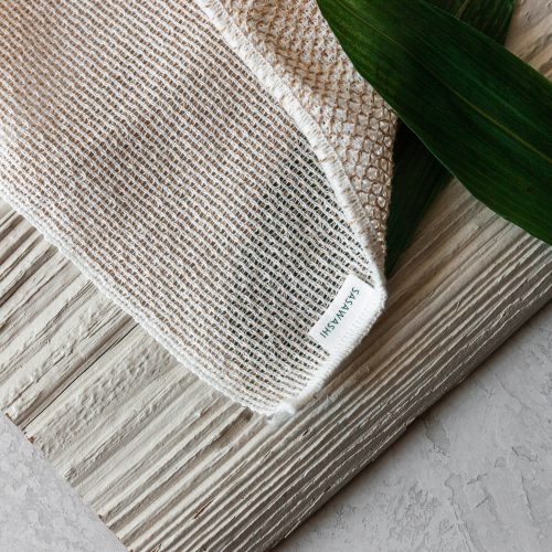 Sasawashi Mesh Body Scrub Towel - Gessato Design Store