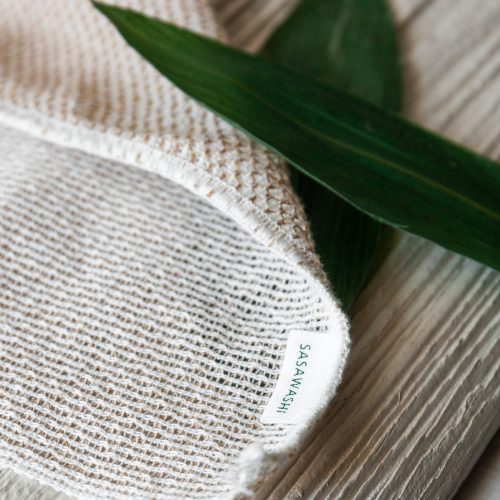 Sasawashi Mesh Body Scrub Towel - Gessato Design Store