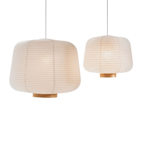 Soft Paper Pendant Light - Gessato Design Store