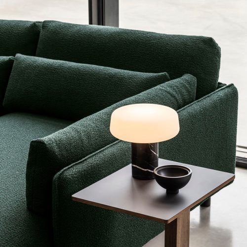 Solid Marble Rechargeable Table Lamp - Gessato Design Store