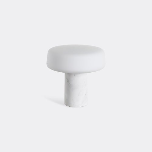 Solid Marble Rechargeable Table Lamp - Gessato Design Store