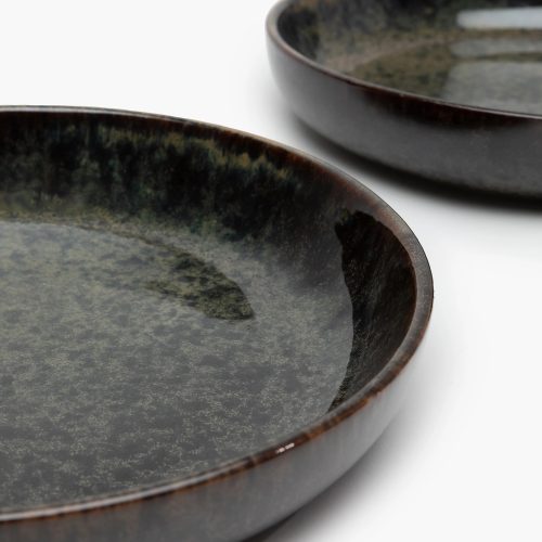 Surface Deep Plate XL, Indi Grey - Gessato Design Store