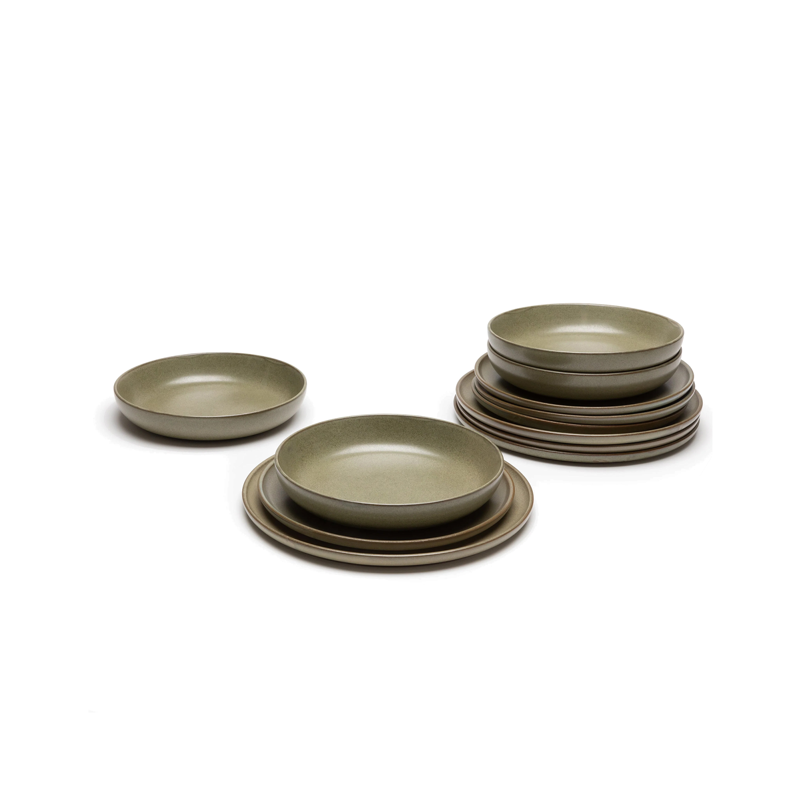 Surface Dinner Set, 12 Pcs - Gessato Design Store