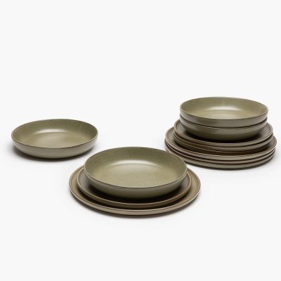 Surface Dinner Set, 12 Pcs - Gessato Design Store