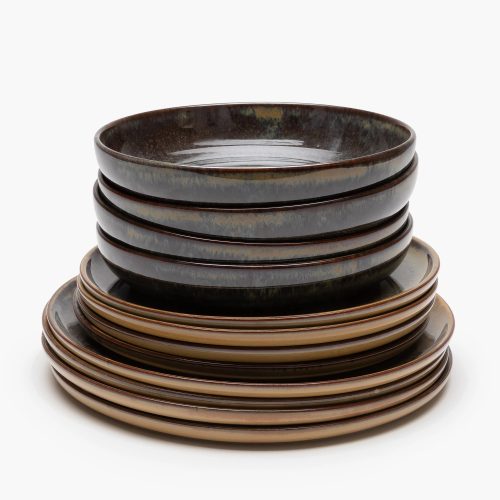 Surface Dinner Set, 12 Pcs - Gessato Design Store